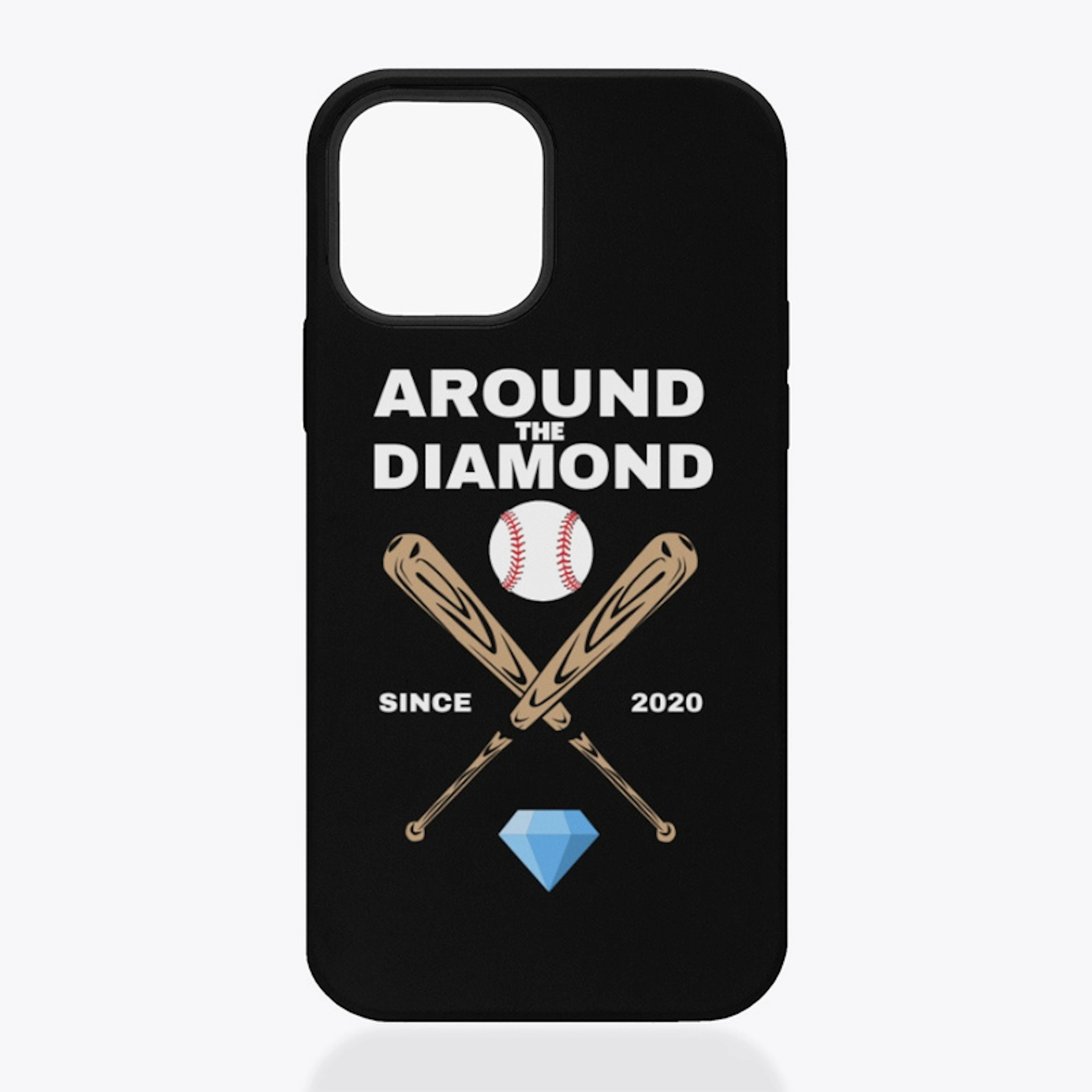 ATD Crossed Bats Protective iPhone Case